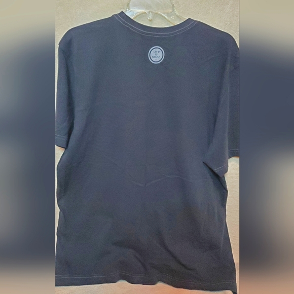 NWT Life Is Good Shirt Men's SEAS THE DAY Short Sleeve Crew Neck Tee -  Large - Picture 3 of 8